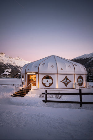 Louis Vuitton Yurt, Sankt Moritz