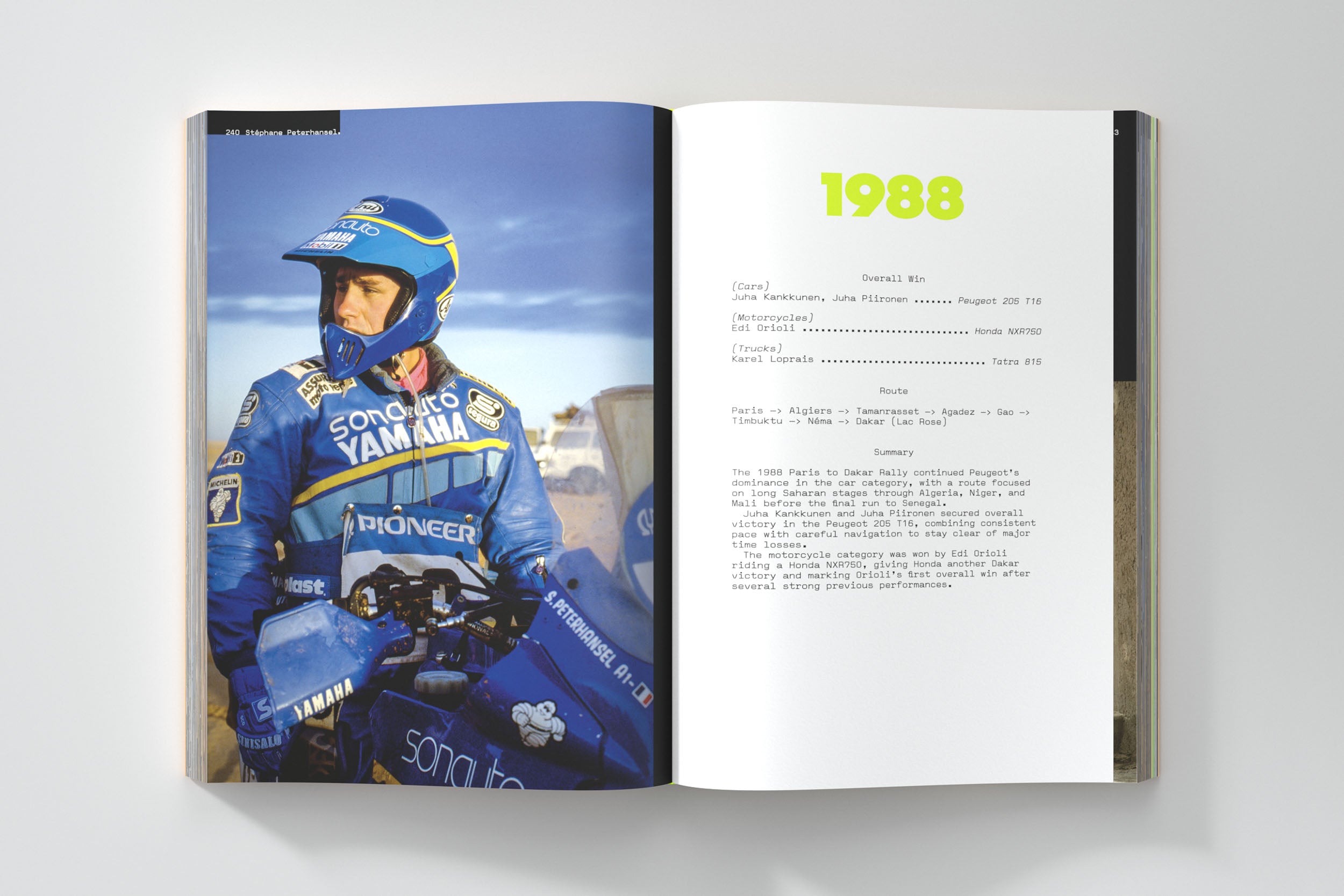 Dakarchives: The Definitive Paris-Dakar Rally Book | ERG Media
